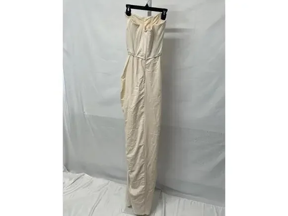 Deme by Gabriella Pearl Gown in Off White - Picture 4 of 9